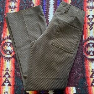 VTG 60’s LEvi’s Sportswear Corduroy Pants. 6 Pockets. Talon Zipper. 29/30. USA.